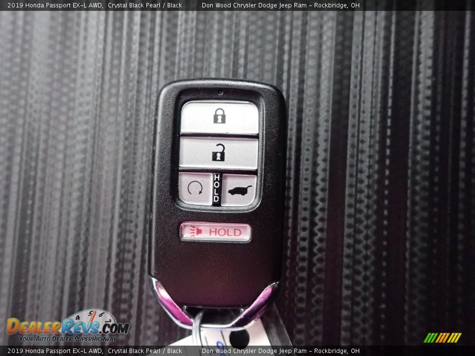 2019 Honda Passport EX-L AWD Crystal Black Pearl / Black Photo #32
