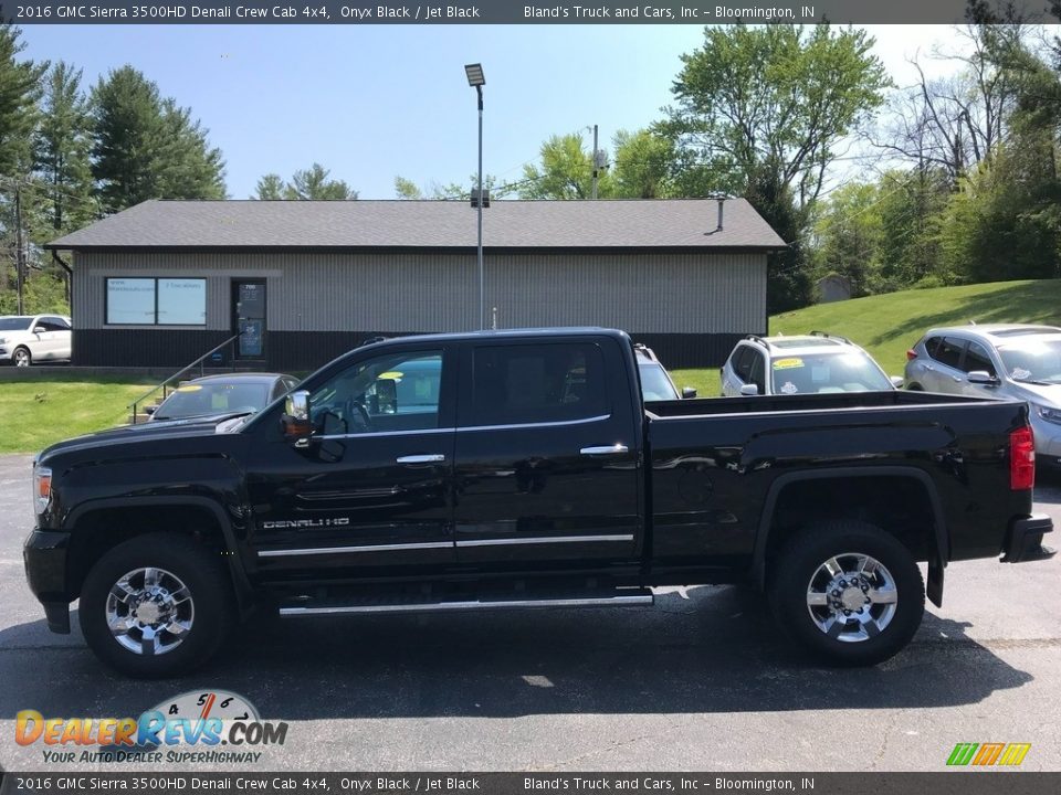 2016 GMC Sierra 3500HD Denali Crew Cab 4x4 Onyx Black / Jet Black Photo #1