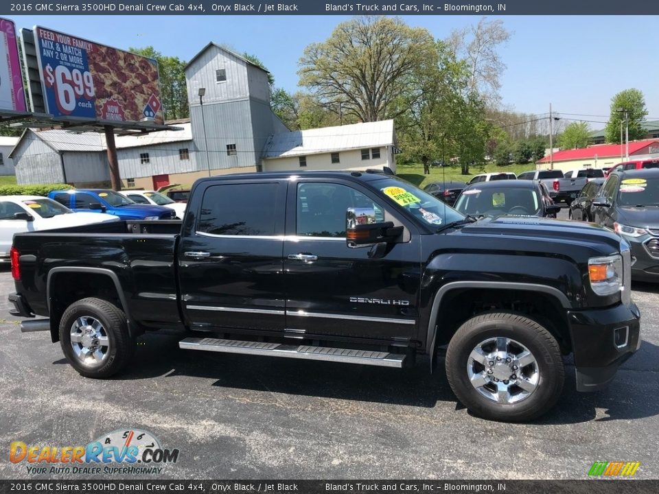 Onyx Black 2016 GMC Sierra 3500HD Denali Crew Cab 4x4 Photo #5