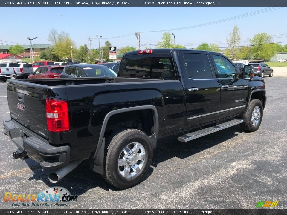 2016 GMC Sierra 3500HD Denali Crew Cab 4x4 Onyx Black / Jet Black Photo #6