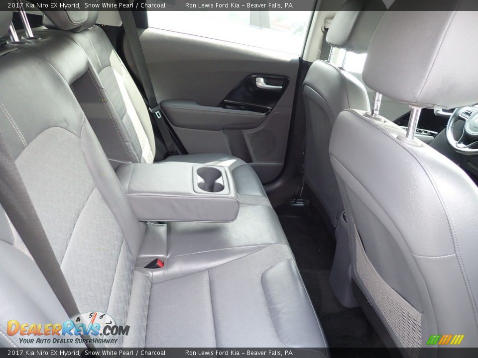 Rear Seat of 2017 Kia Niro EX Hybrid Photo #9