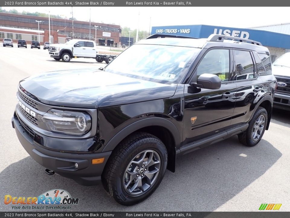 2023 Ford Bronco Sport Badlands 4x4 Shadow Black / Ebony Photo #4