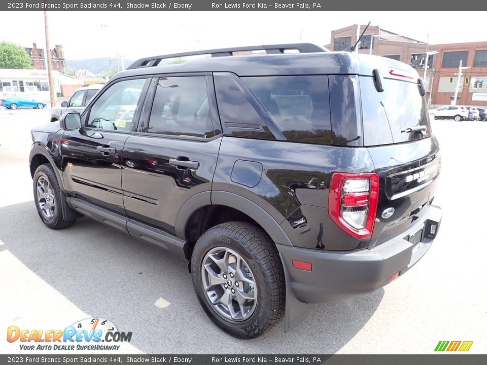 2023 Ford Bronco Sport Badlands 4x4 Shadow Black / Ebony Photo #6