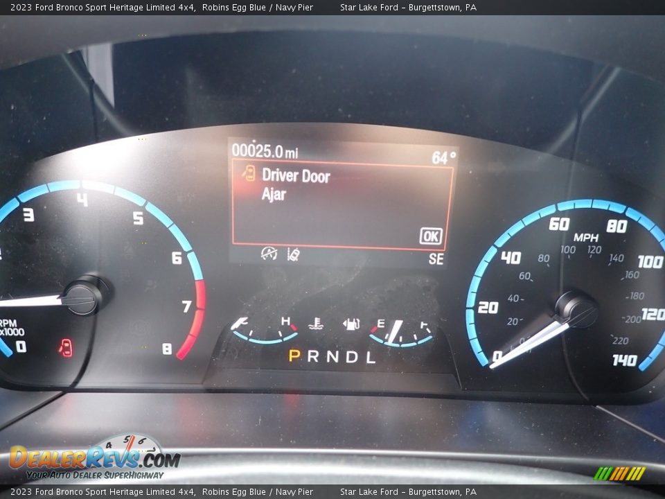 2023 Ford Bronco Sport Heritage Limited 4x4 Gauges Photo #15