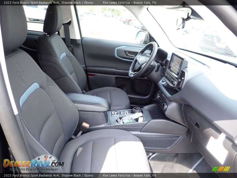 2023 Ford Bronco Sport Badlands 4x4 Shadow Black / Ebony Photo #11