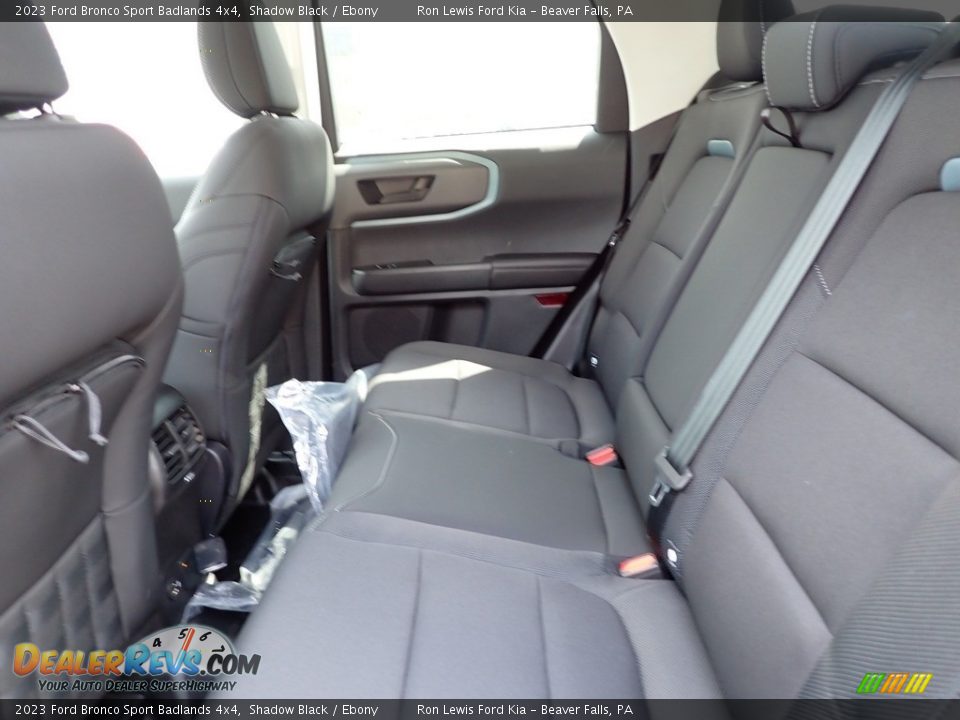 2023 Ford Bronco Sport Badlands 4x4 Shadow Black / Ebony Photo #12