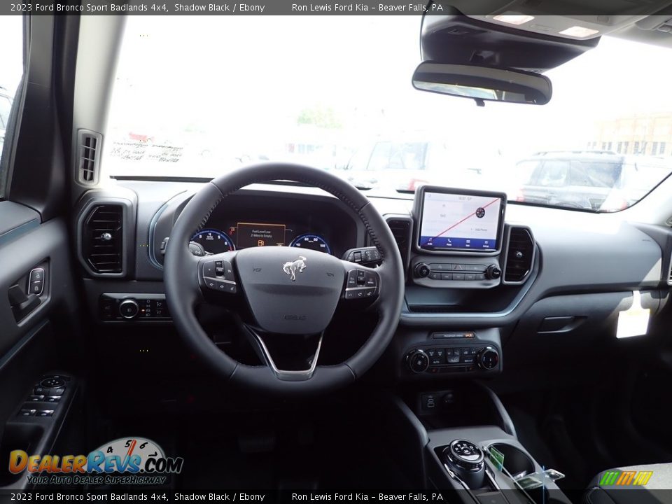 2023 Ford Bronco Sport Badlands 4x4 Shadow Black / Ebony Photo #13