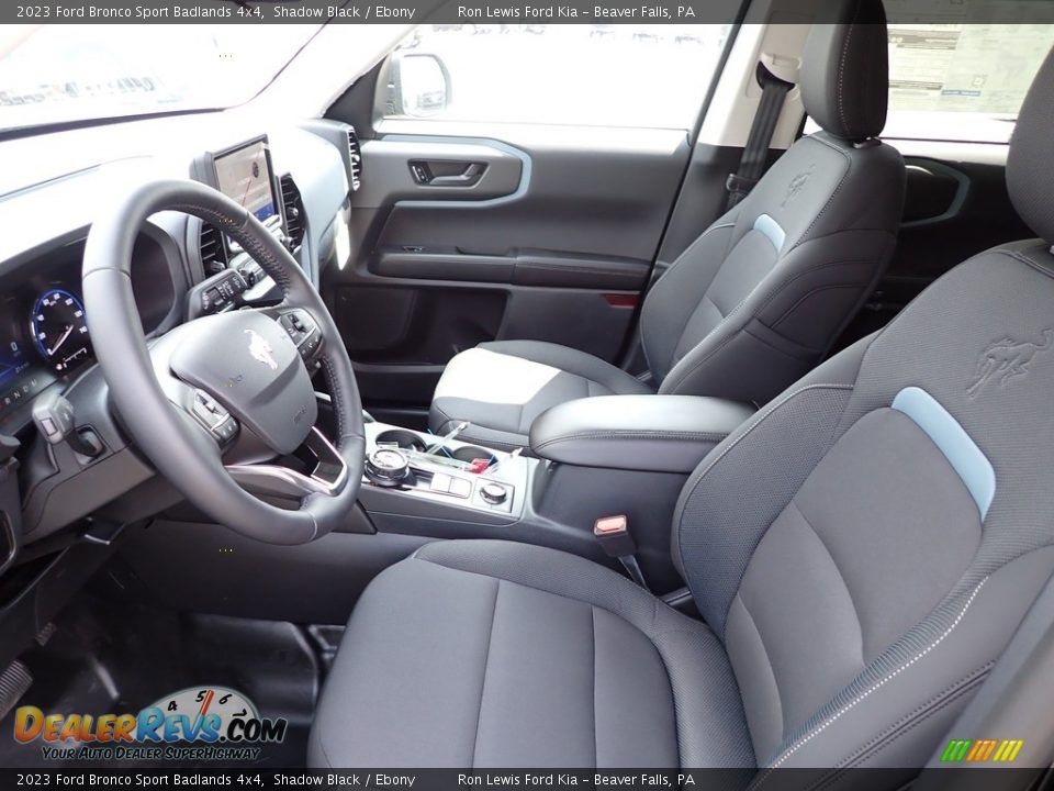 2023 Ford Bronco Sport Badlands 4x4 Shadow Black / Ebony Photo #15