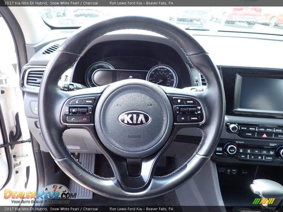 2017 Kia Niro EX Hybrid Steering Wheel Photo #19