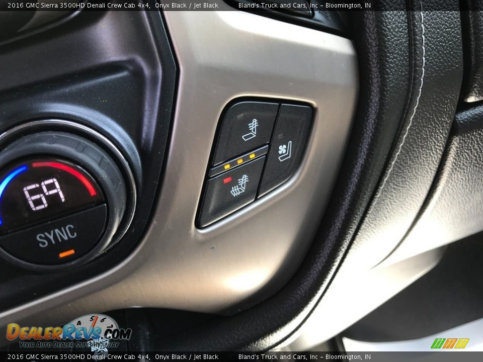 Controls of 2016 GMC Sierra 3500HD Denali Crew Cab 4x4 Photo #27