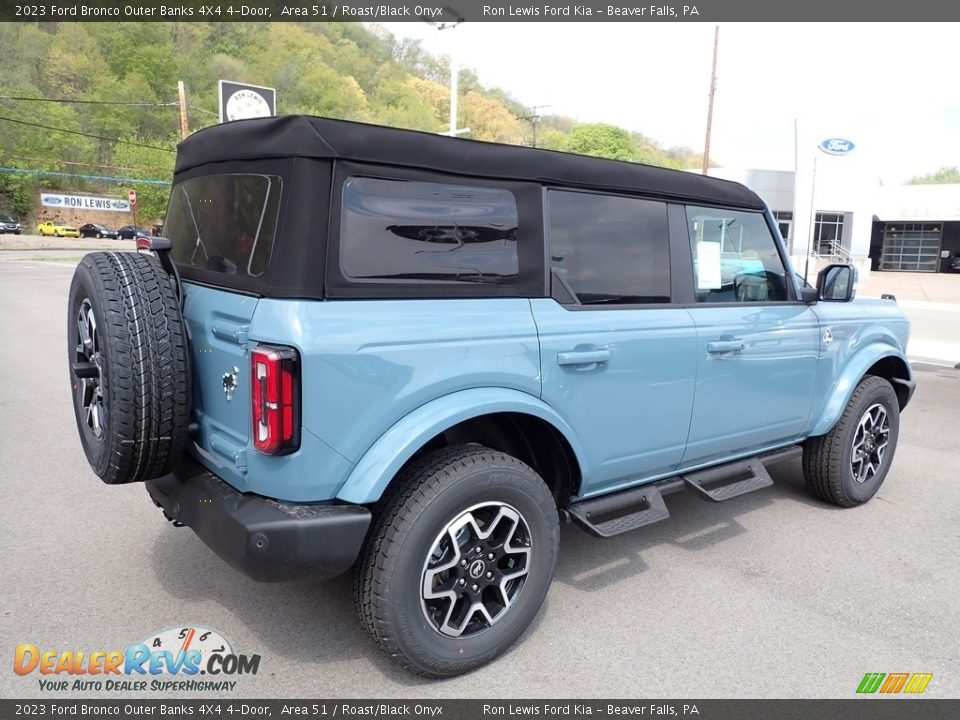 2023 Ford Bronco Outer Banks 4X4 4-Door Area 51 / Roast/Black Onyx Photo #8