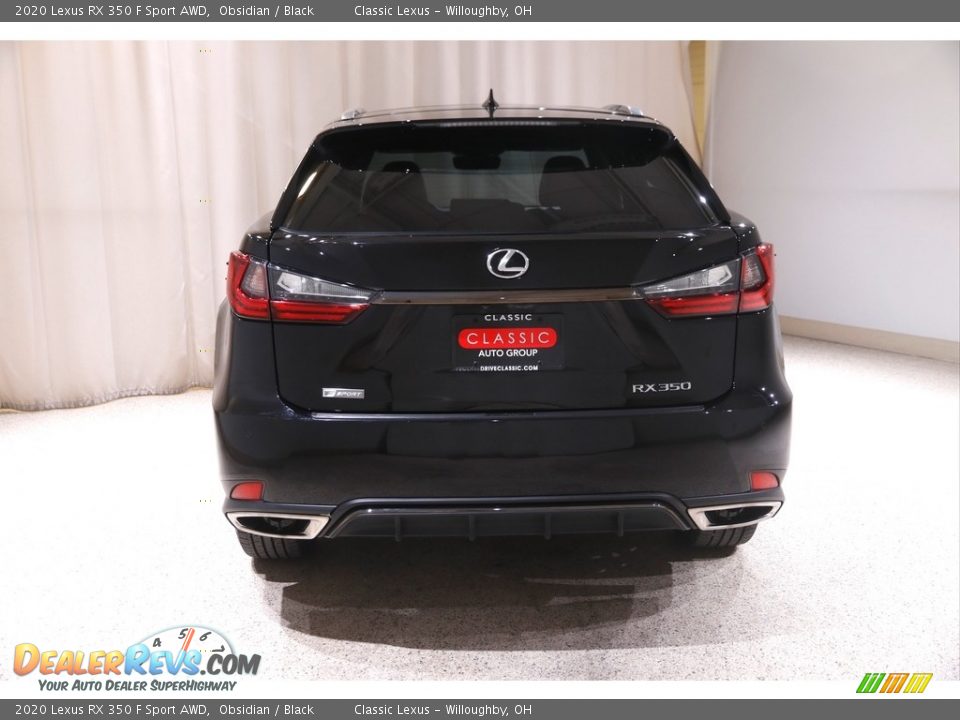 2020 Lexus RX 350 F Sport AWD Obsidian / Black Photo #20