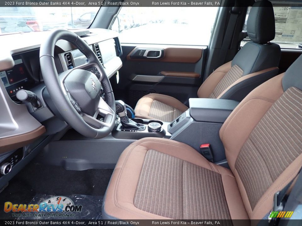 Front Seat of 2023 Ford Bronco Outer Banks 4X4 4-Door Photo #14