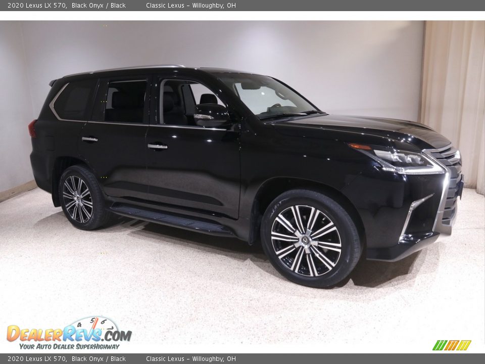 2020 Lexus LX 570 Black Onyx / Black Photo #1