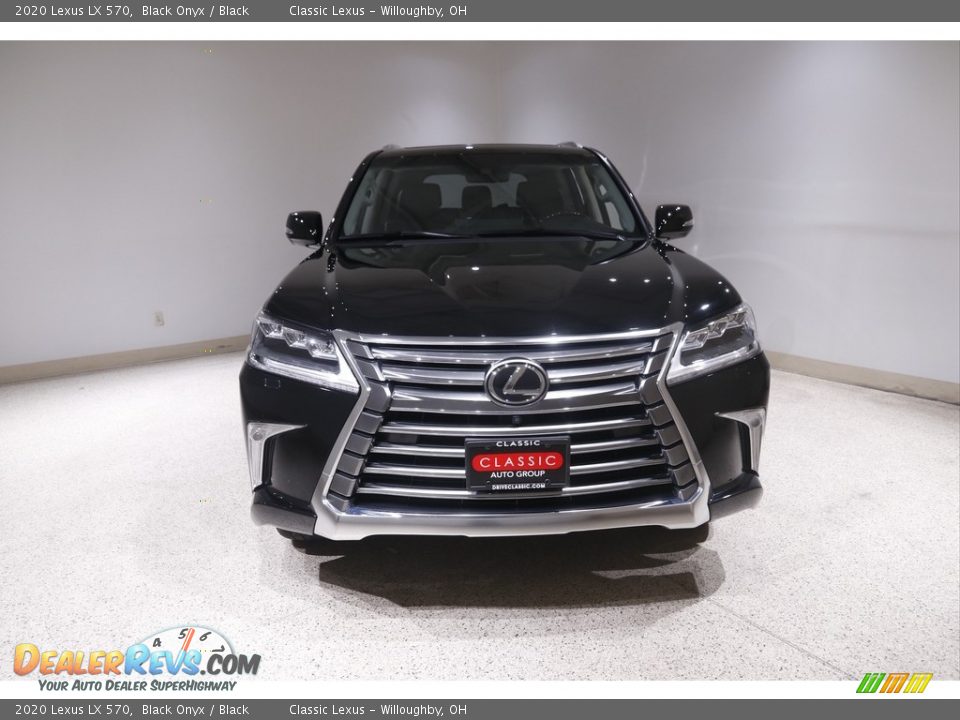 2020 Lexus LX 570 Black Onyx / Black Photo #2