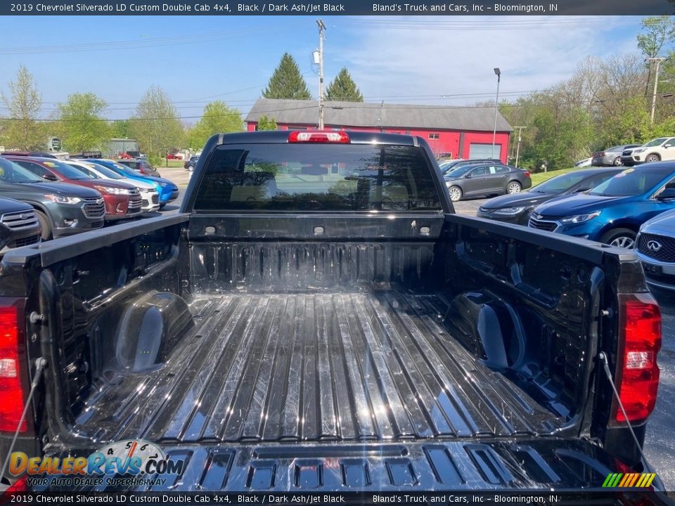 2019 Chevrolet Silverado LD Custom Double Cab 4x4 Black / Dark Ash/Jet Black Photo #5