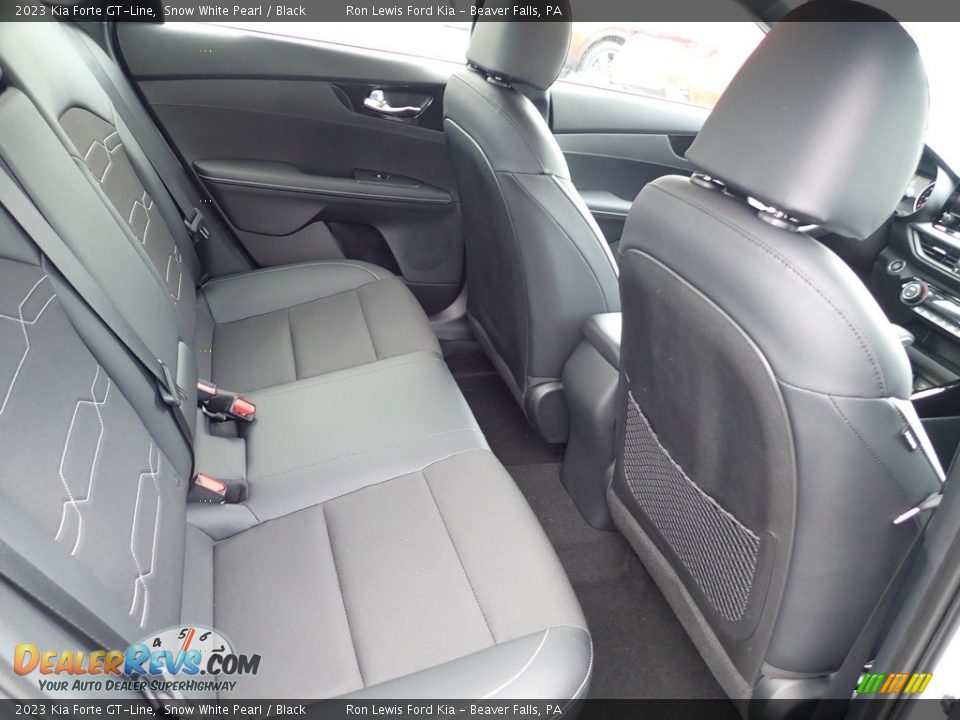 2023 Kia Forte GT-Line Snow White Pearl / Black Photo #10