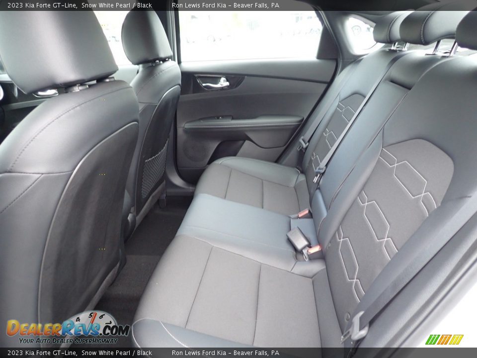 2023 Kia Forte GT-Line Snow White Pearl / Black Photo #12