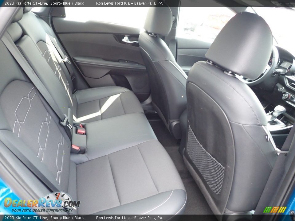 2023 Kia Forte GT-Line Sporty Blue / Black Photo #10
