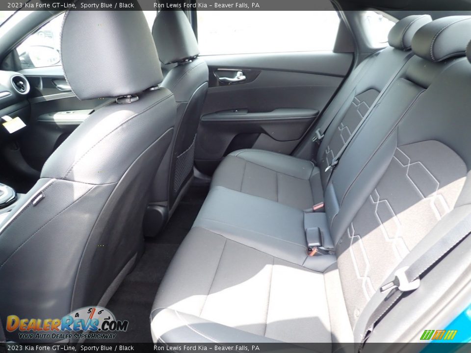 2023 Kia Forte GT-Line Sporty Blue / Black Photo #12