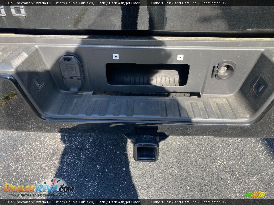 2019 Chevrolet Silverado LD Custom Double Cab 4x4 Black / Dark Ash/Jet Black Photo #29