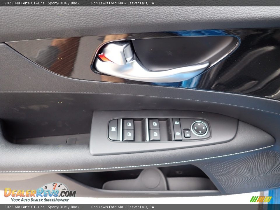 2023 Kia Forte GT-Line Sporty Blue / Black Photo #15