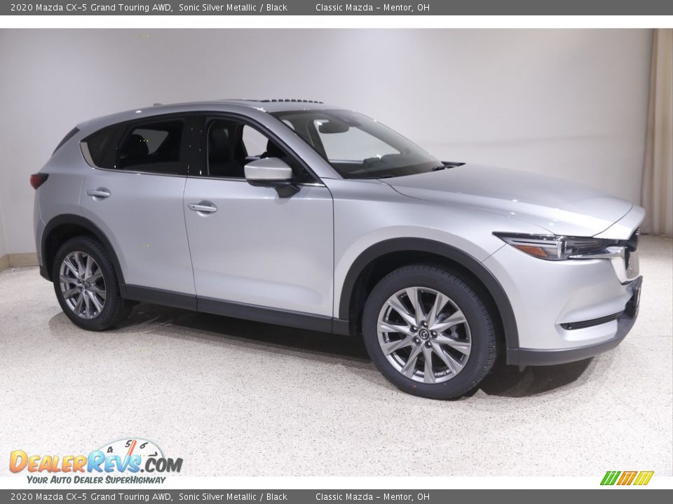 Sonic Silver Metallic 2020 Mazda CX-5 Grand Touring AWD Photo #1