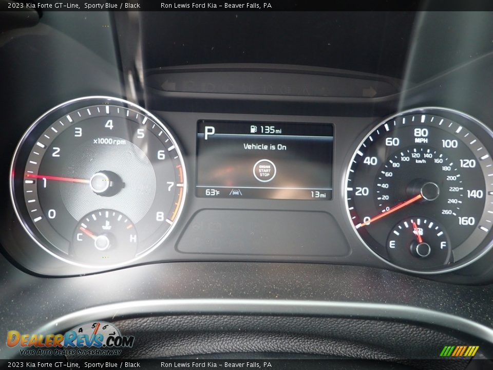 2023 Kia Forte GT-Line Sporty Blue / Black Photo #16