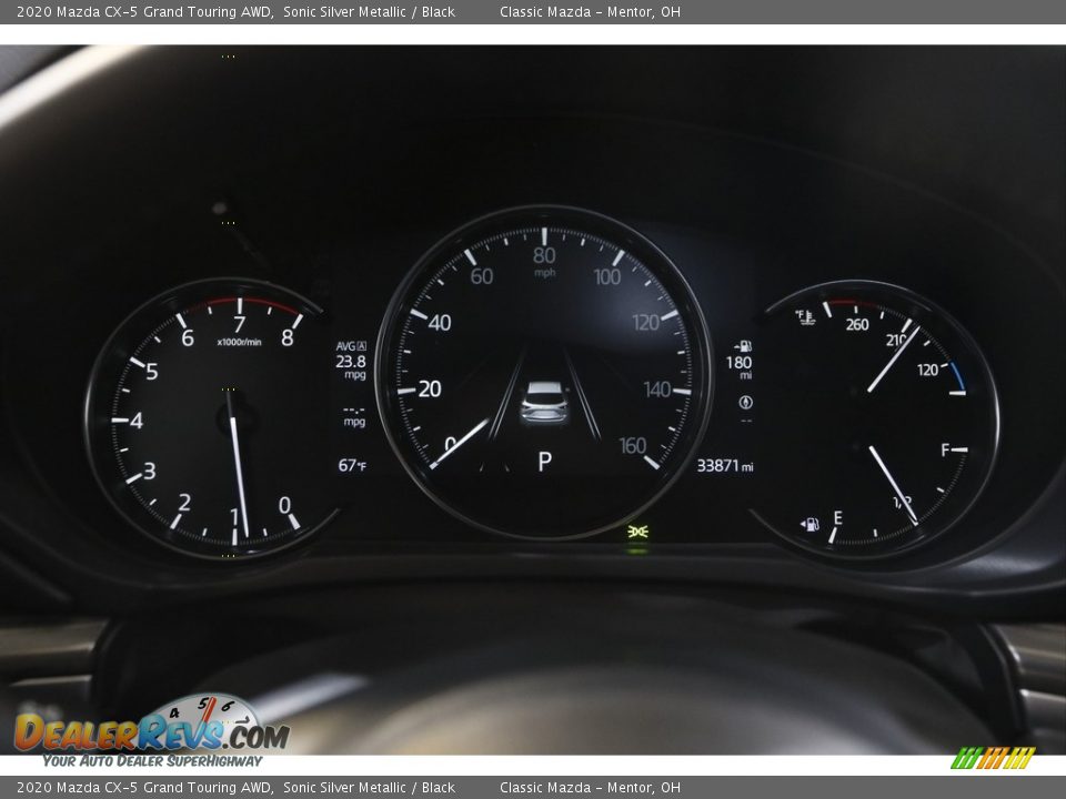 2020 Mazda CX-5 Grand Touring AWD Gauges Photo #8