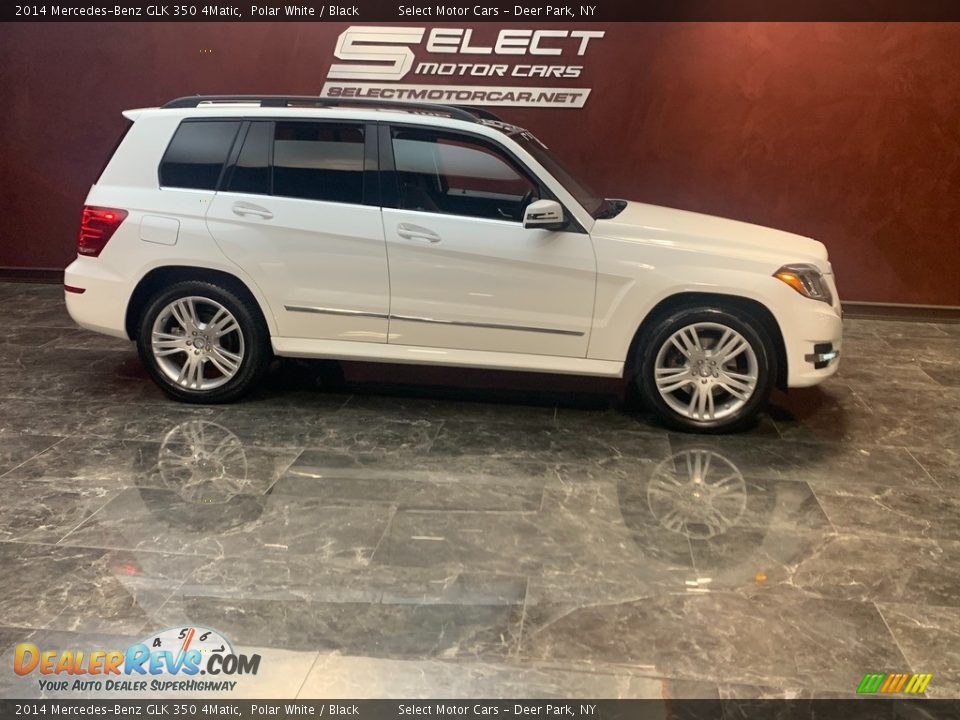 2014 Mercedes-Benz GLK 350 4Matic Polar White / Black Photo #4