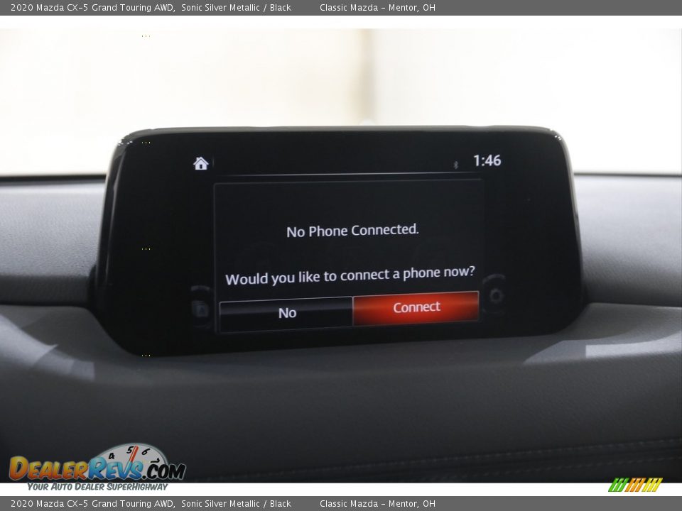 2020 Mazda CX-5 Grand Touring AWD Sonic Silver Metallic / Black Photo #10