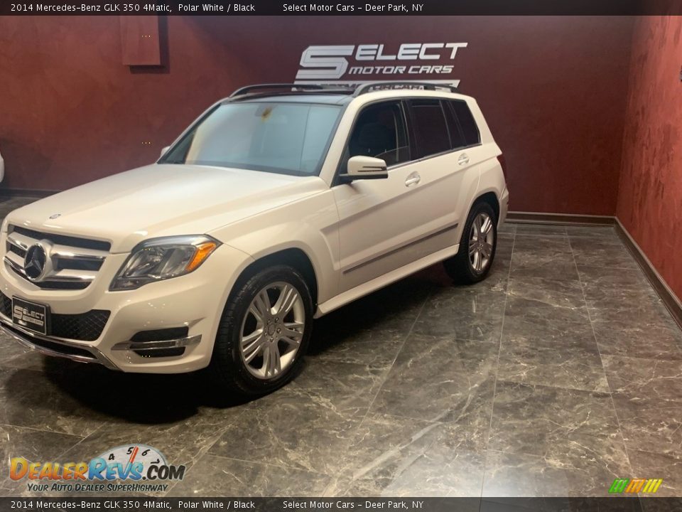 2014 Mercedes-Benz GLK 350 4Matic Polar White / Black Photo #6