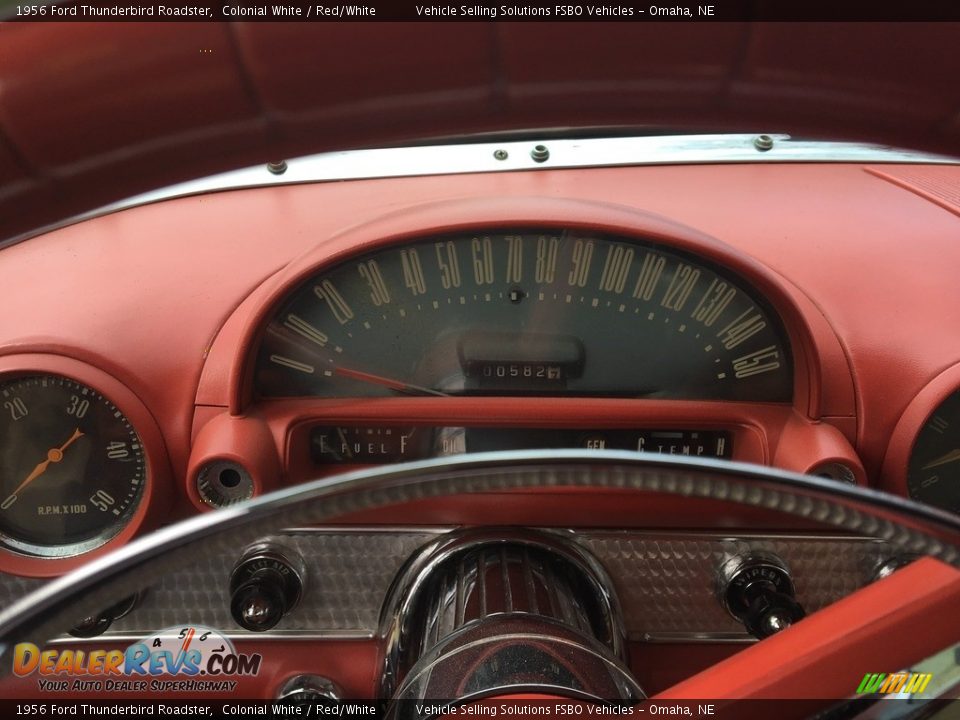 1956 Ford Thunderbird Roadster Gauges Photo #5