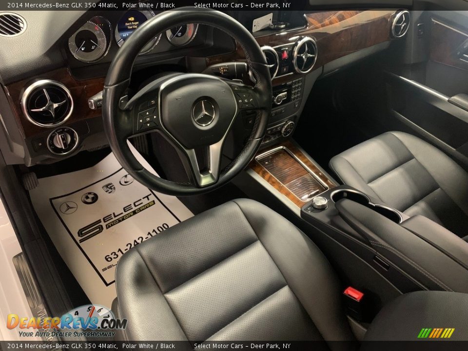 2014 Mercedes-Benz GLK 350 4Matic Polar White / Black Photo #8