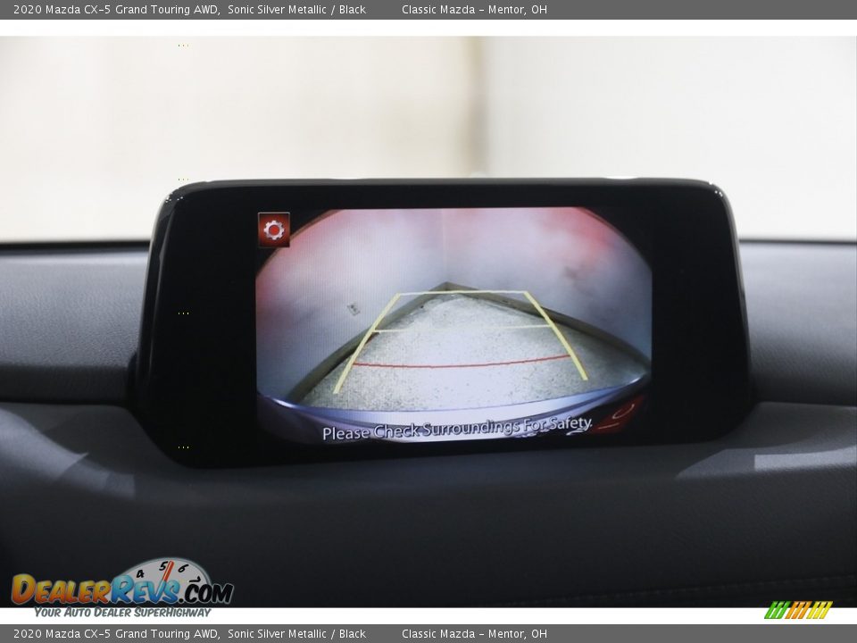 2020 Mazda CX-5 Grand Touring AWD Sonic Silver Metallic / Black Photo #12
