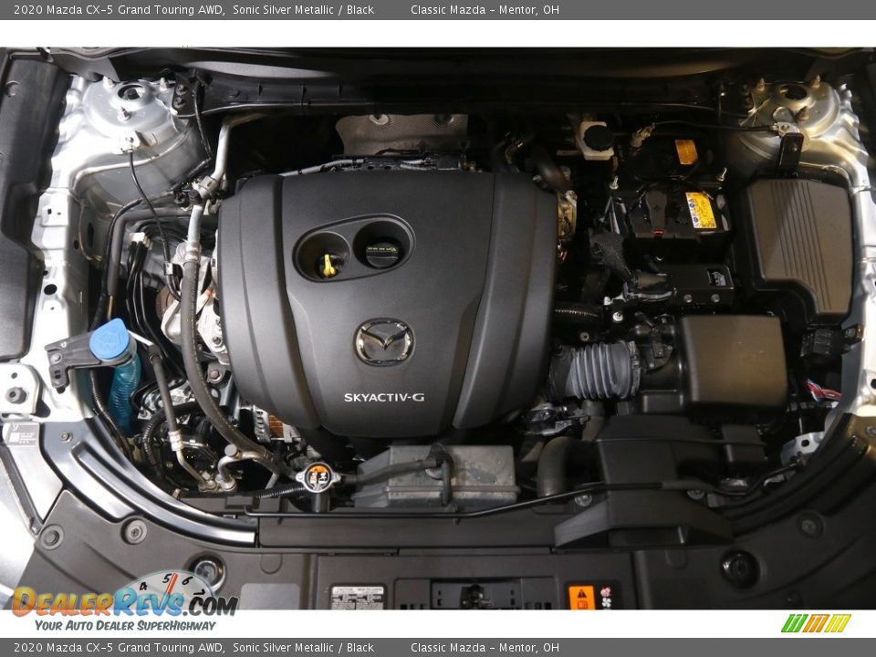 2020 Mazda CX-5 Grand Touring AWD 2.5 Liter SKYACTIV-G DI DOHC 16-Valve VVT 4 Cylinder Engine Photo #19