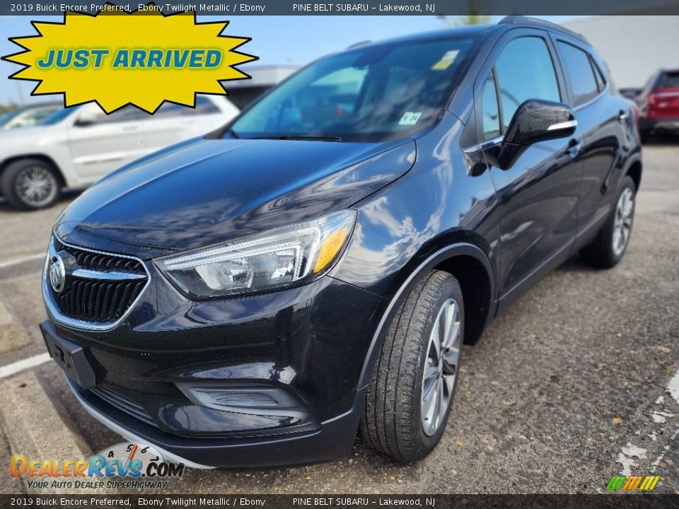 2019 Buick Encore Preferred Ebony Twilight Metallic / Ebony Photo #1