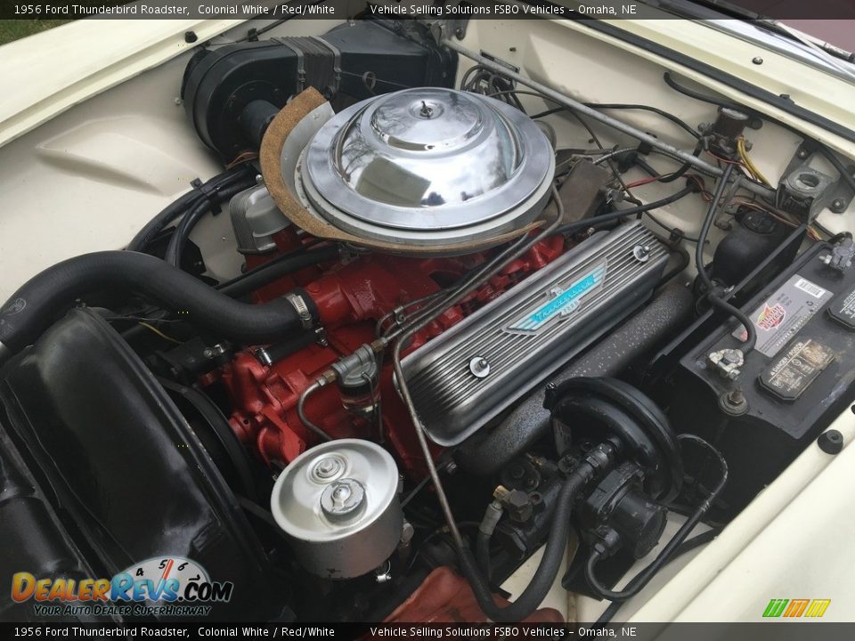 1956 Ford Thunderbird Roadster 312 cid 4V OHV 16-Valve V8 Engine Photo #14