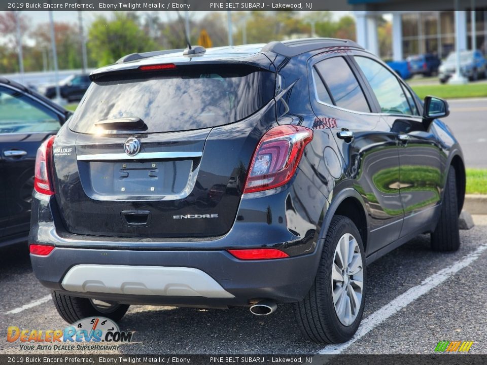 2019 Buick Encore Preferred Ebony Twilight Metallic / Ebony Photo #4