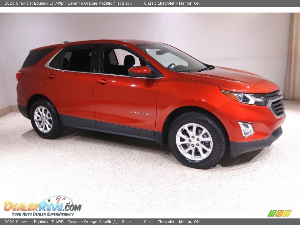 Cayenne Orange Metallic 2020 Chevrolet Equinox LT AWD Photo #1