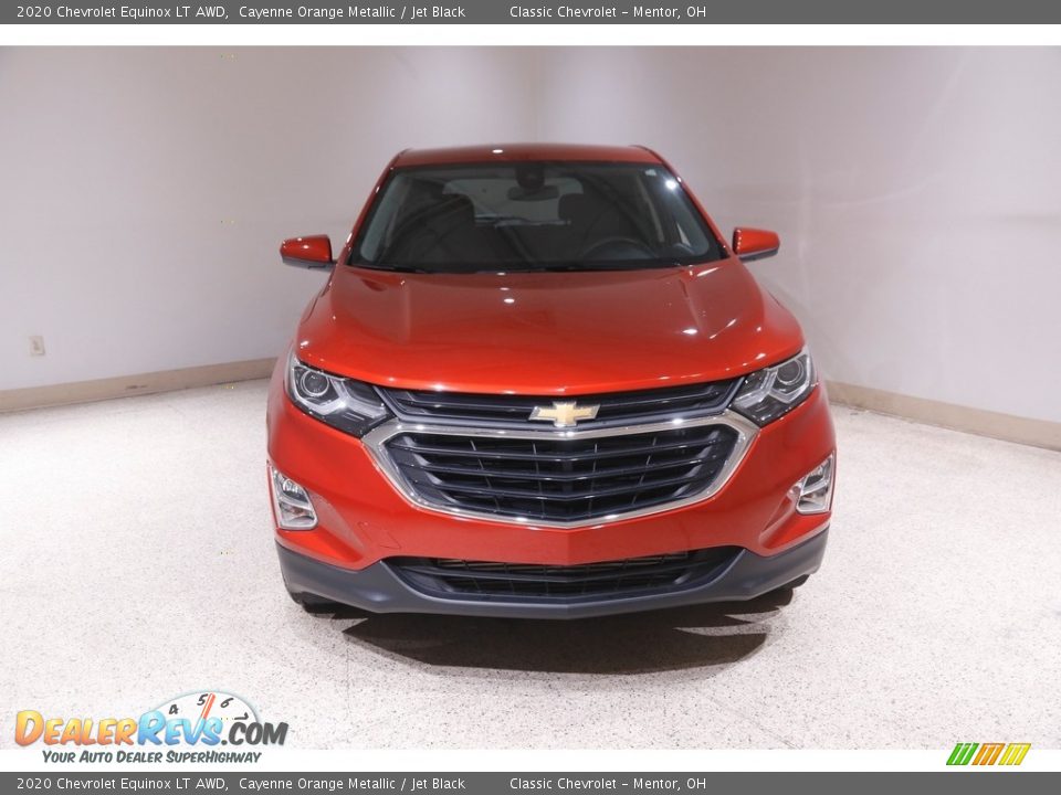 2020 Chevrolet Equinox LT AWD Cayenne Orange Metallic / Jet Black Photo #2