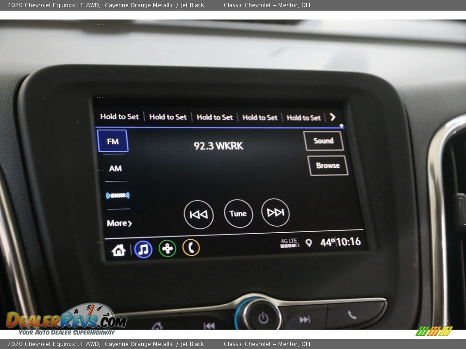 2020 Chevrolet Equinox LT AWD Cayenne Orange Metallic / Jet Black Photo #10