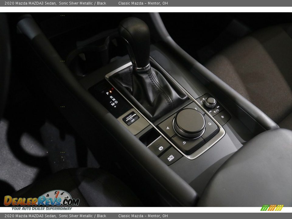 2020 Mazda MAZDA3 Sedan Sonic Silver Metallic / Black Photo #13