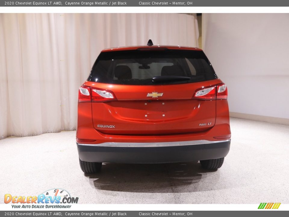 2020 Chevrolet Equinox LT AWD Cayenne Orange Metallic / Jet Black Photo #19