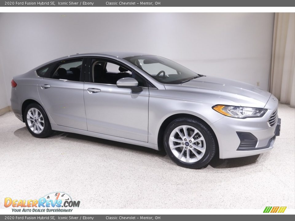 2020 Ford Fusion Hybrid SE Iconic Silver / Ebony Photo #1