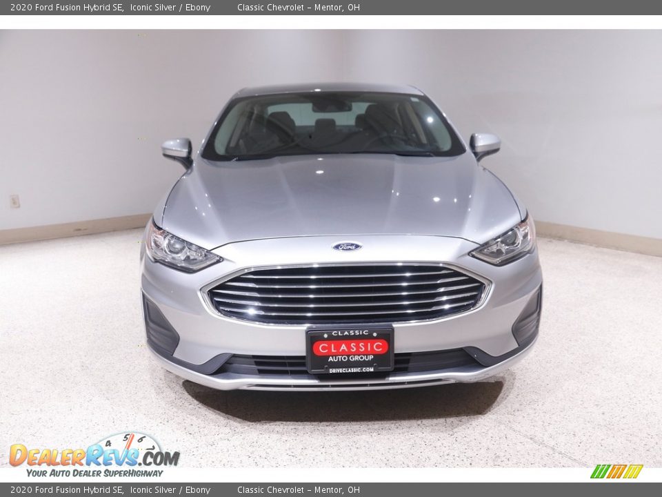 2020 Ford Fusion Hybrid SE Iconic Silver / Ebony Photo #2