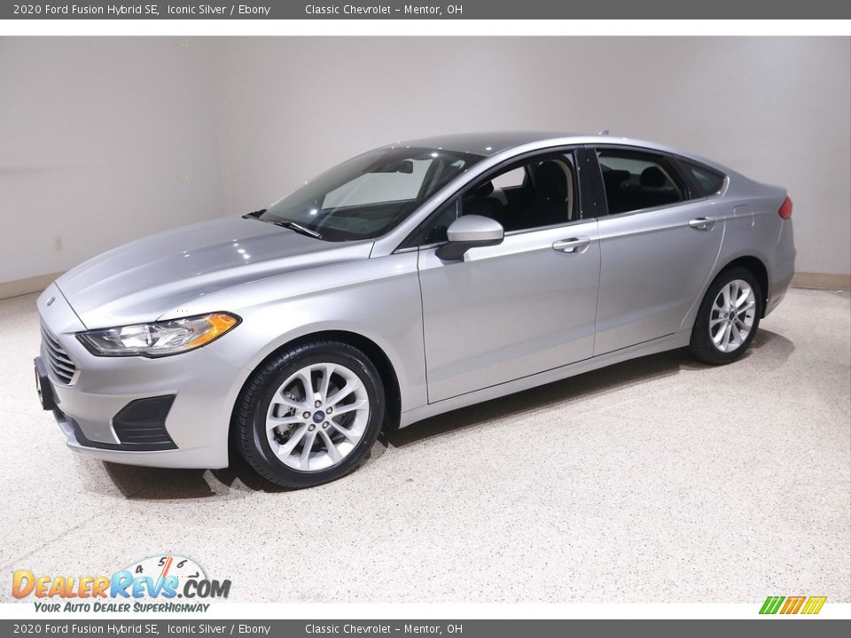 2020 Ford Fusion Hybrid SE Iconic Silver / Ebony Photo #3