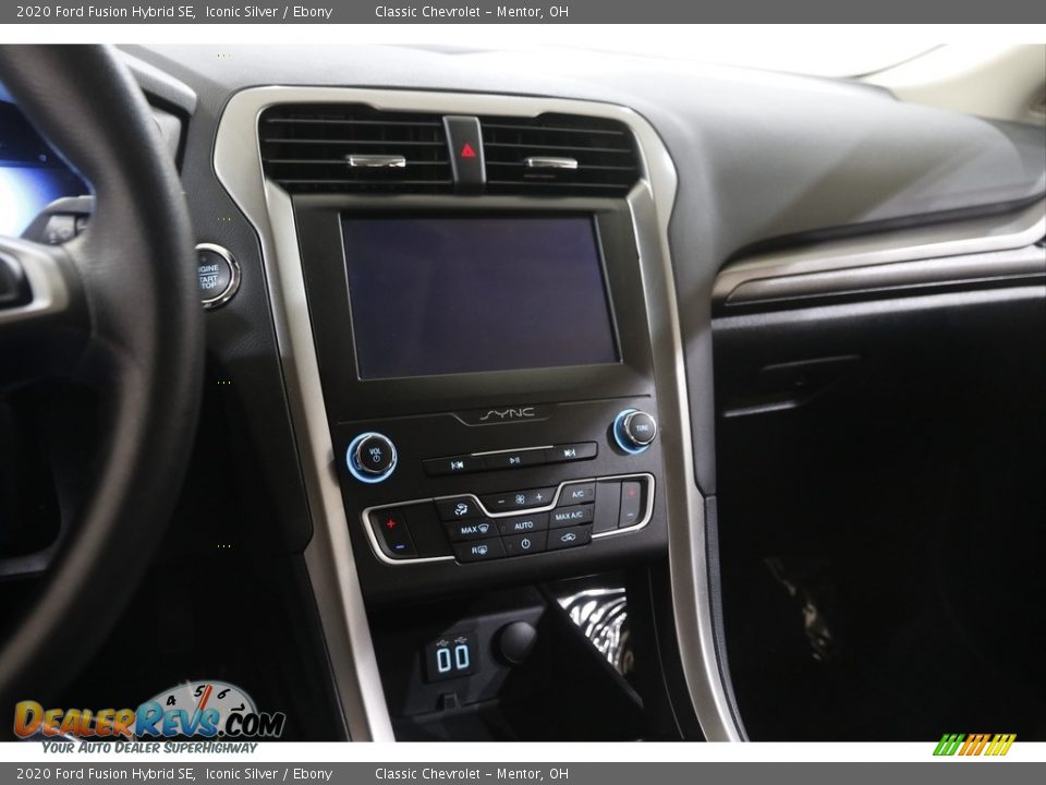 2020 Ford Fusion Hybrid SE Iconic Silver / Ebony Photo #10