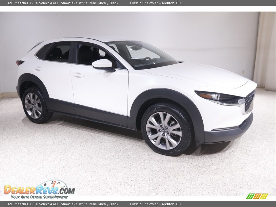 2020 Mazda CX-30 Select AWD Snowflake White Pearl Mica / Black Photo #1