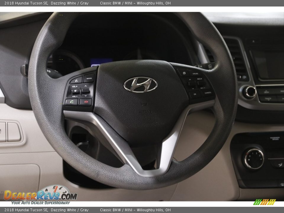 2018 Hyundai Tucson SE Steering Wheel Photo #7